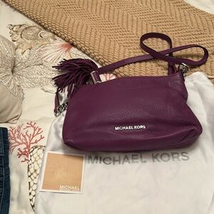Michael Kors grape Crossbody